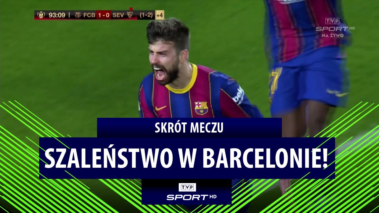 NIEWYKORZYSTANY KARNY, CZERWIEŃ I GOL W DOLICZONYM CZASIE! | BARCELONA - SEVILLA 3:0, SKR&Oacute;T MECZU