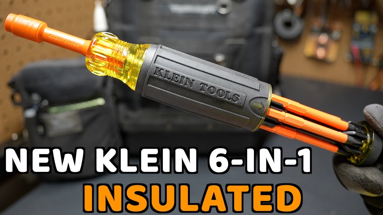 НОВАЯ изолированная отвертка Klein Tools 6-в-1 | 32306INS