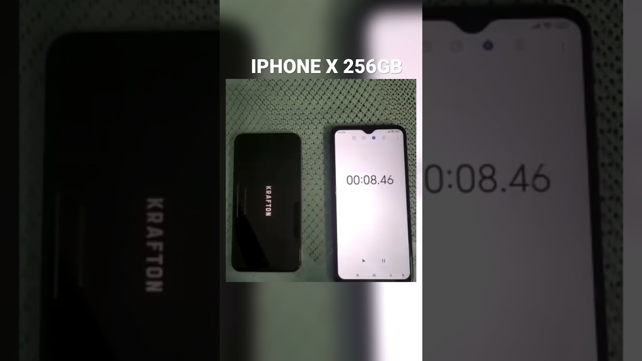 IPHONE X pubg test