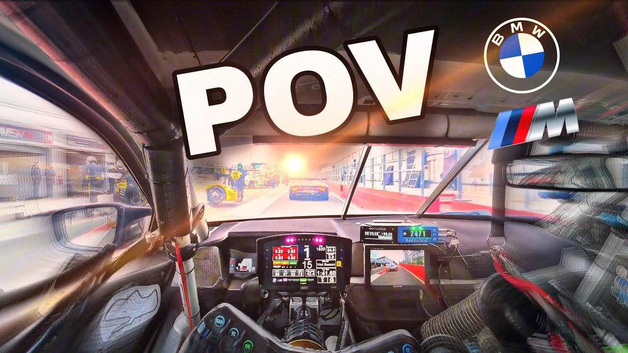 BMW M4 GT4 EVO // 4K HELMET POV // BRANDEN TEMPLETON 