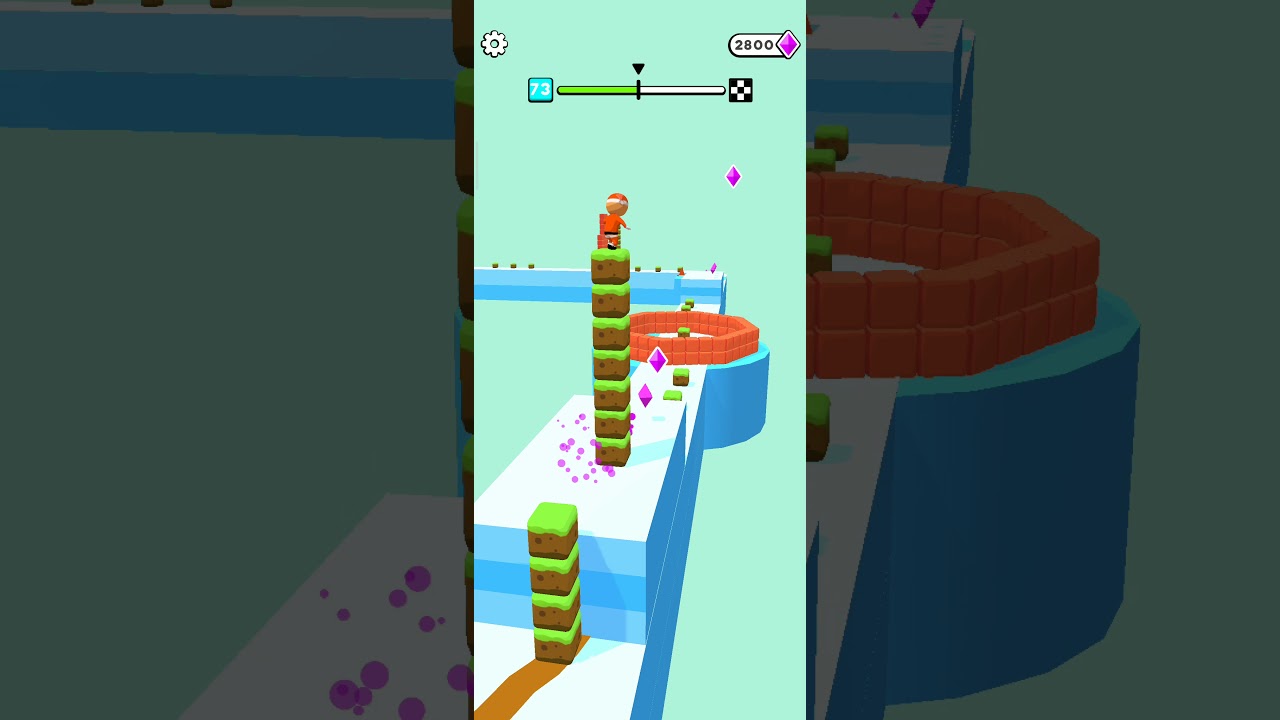 Gameplay Cube Surfer Game App TGDD