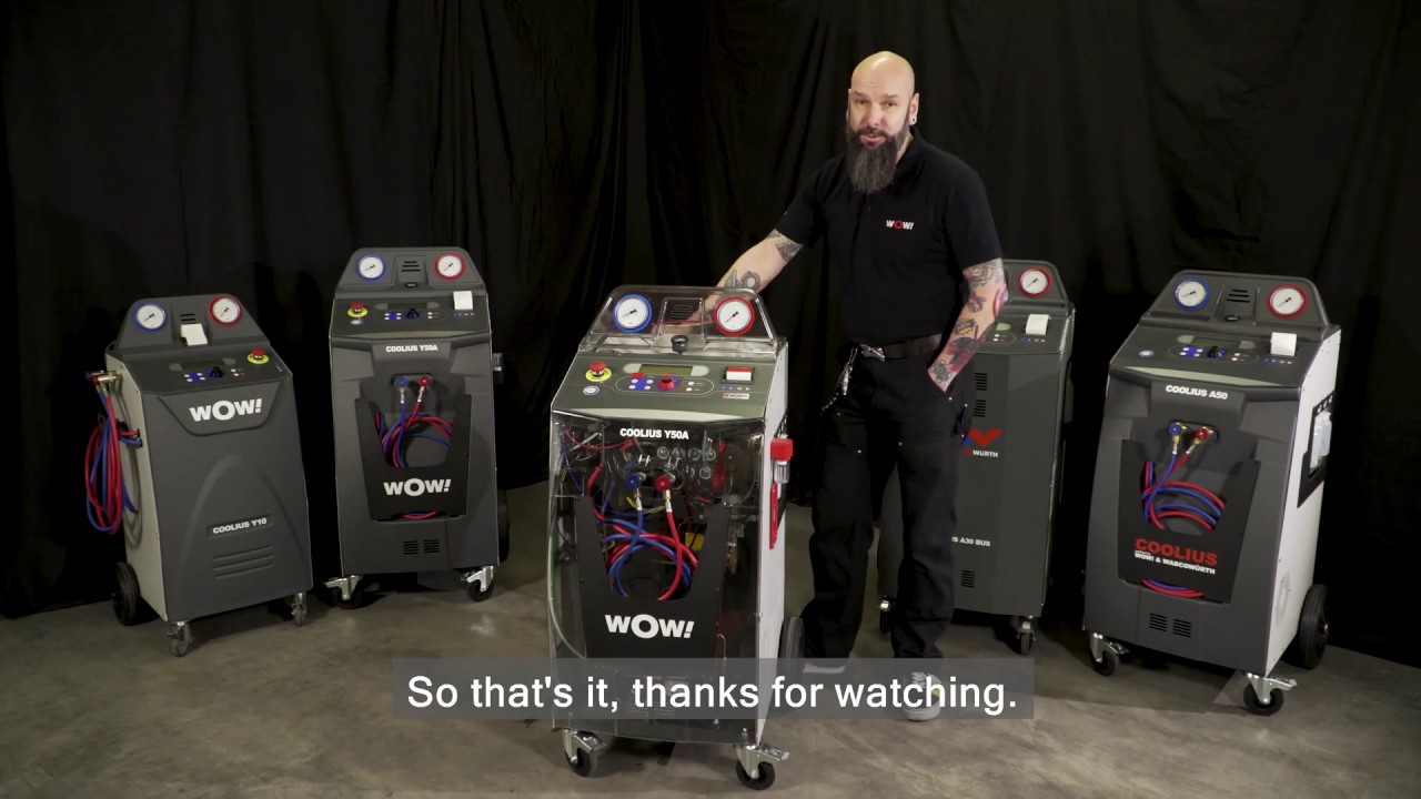 WOW! W&uuml;rth Online World - Highlights of the COOLIUS A/C service units