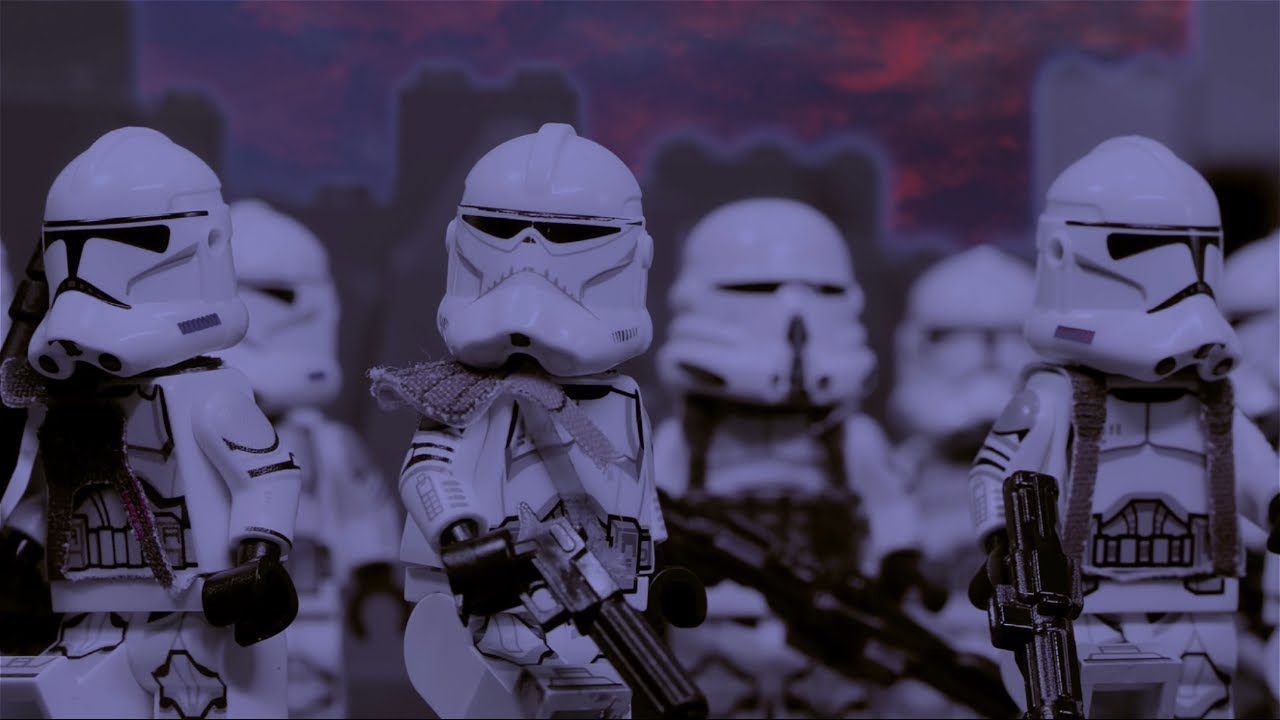 LEGO Star Wars Битва при Салласте (покадровая съемка)