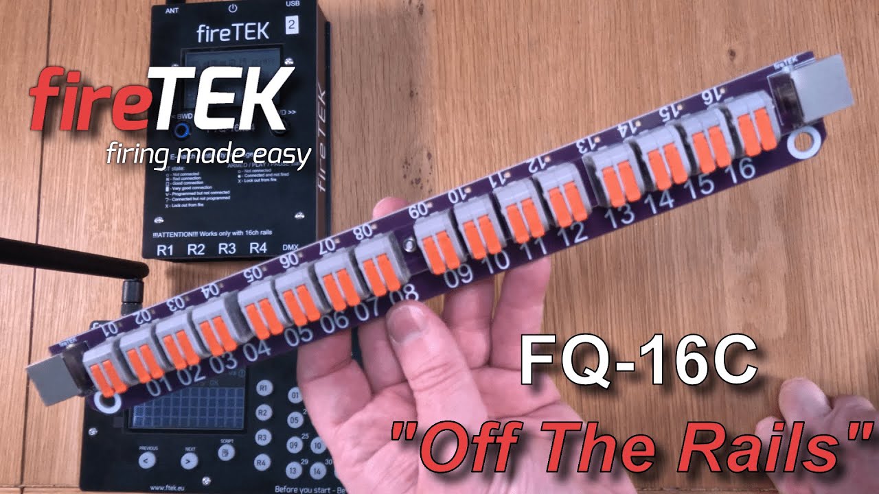 FireTEK - a closer look at the FQ-16C rail #offtherails