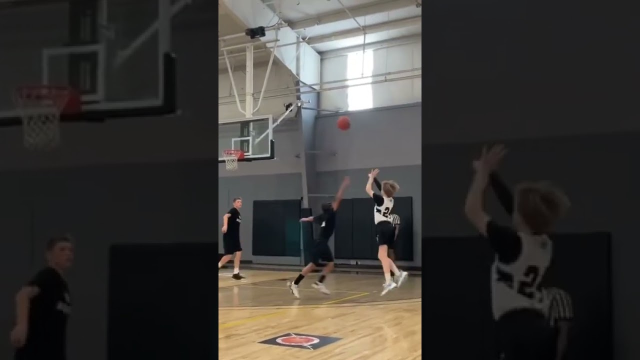 Too ICEE🥶🥶#basketball #fyp #shorts #three #splash #cold #bucket #hooper