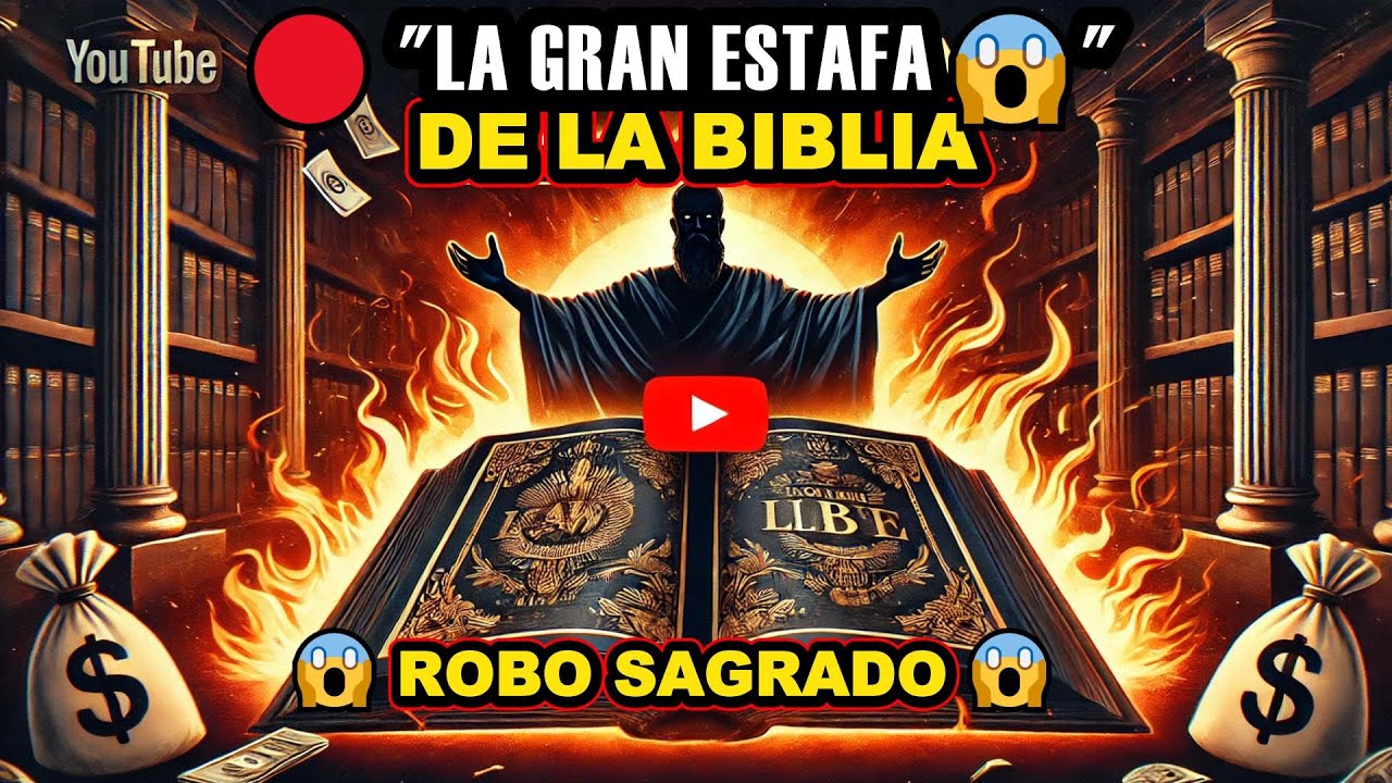 la biblia un libro de ROBOS Sagrados - Francisco Chic de Visi&oacute;n Celestial