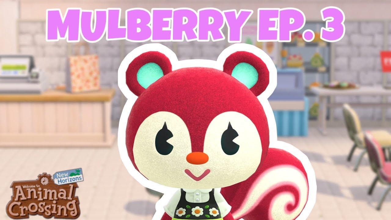 poppy's dessert shop SPEEDBUILD! // Mulberry Ep. 3 (Animal Crossing New Horizons)