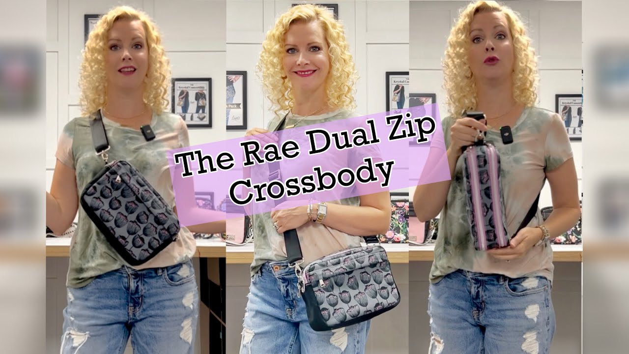 Rae Dual Zip Crossbody