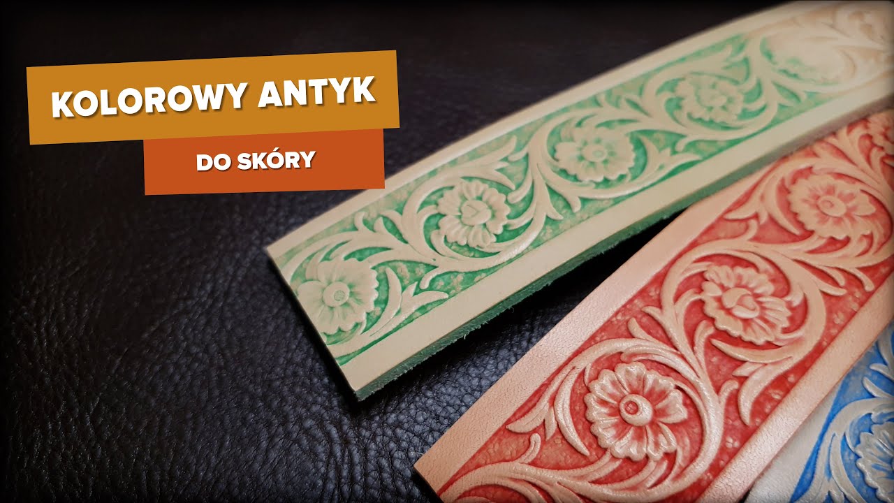 Kolorowy antyk do skóry