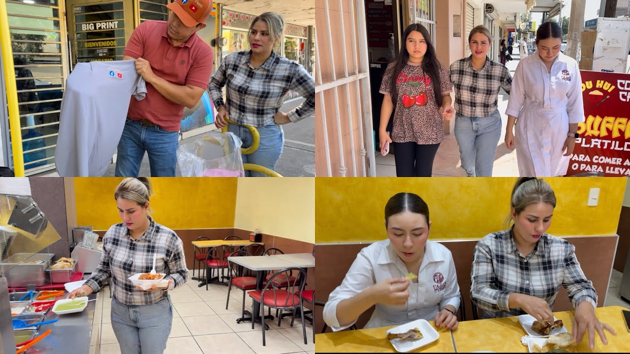 Fuimos a recoger unas playeras personalizadas de YouTube y a comer Pollo Loco en Guasave Sinaloa