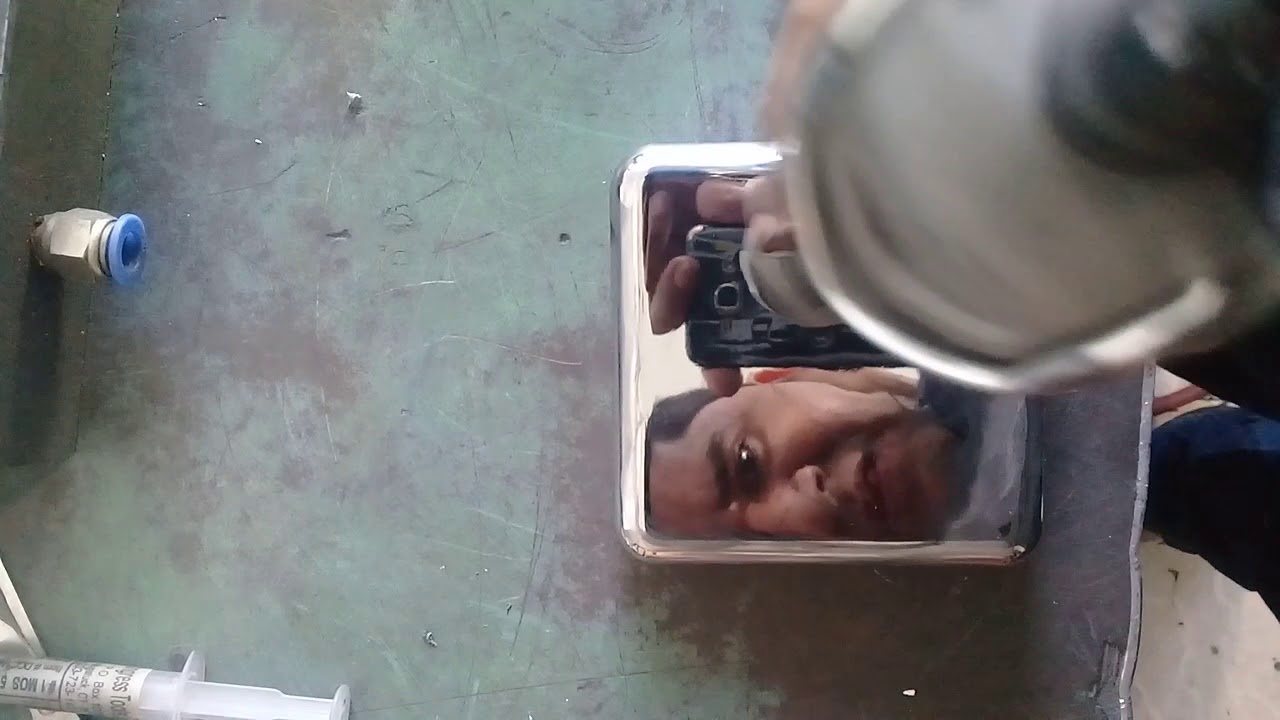 Segunda parte molde macho sanduchera brillado a espejo