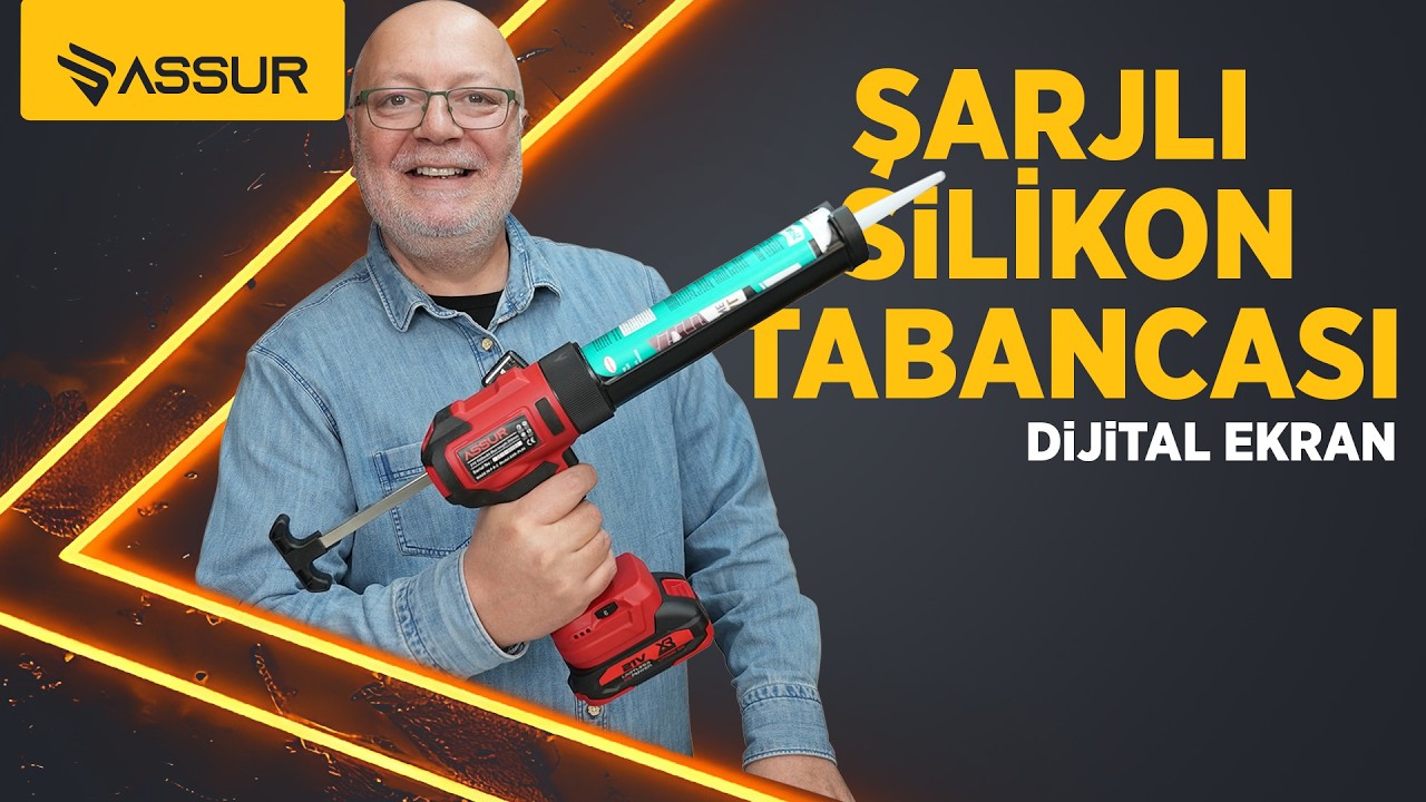 ASSUR AKÜLÜ SİLİKON TABANCASI - DİJİTAL EKRAN