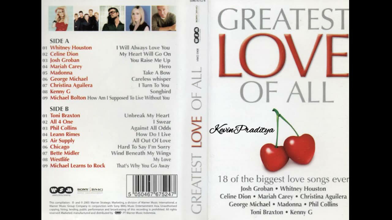 GREATEST LOVE OF ALL