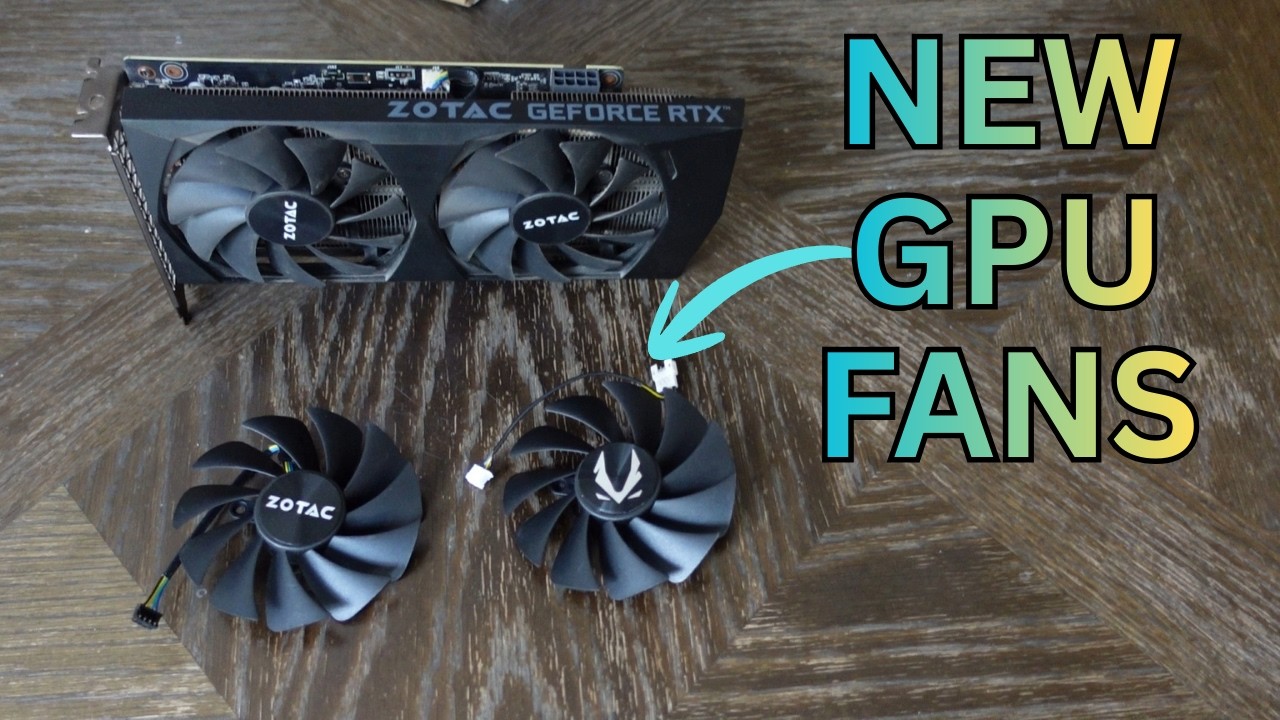 GPU Fan Replacement And Cleaning