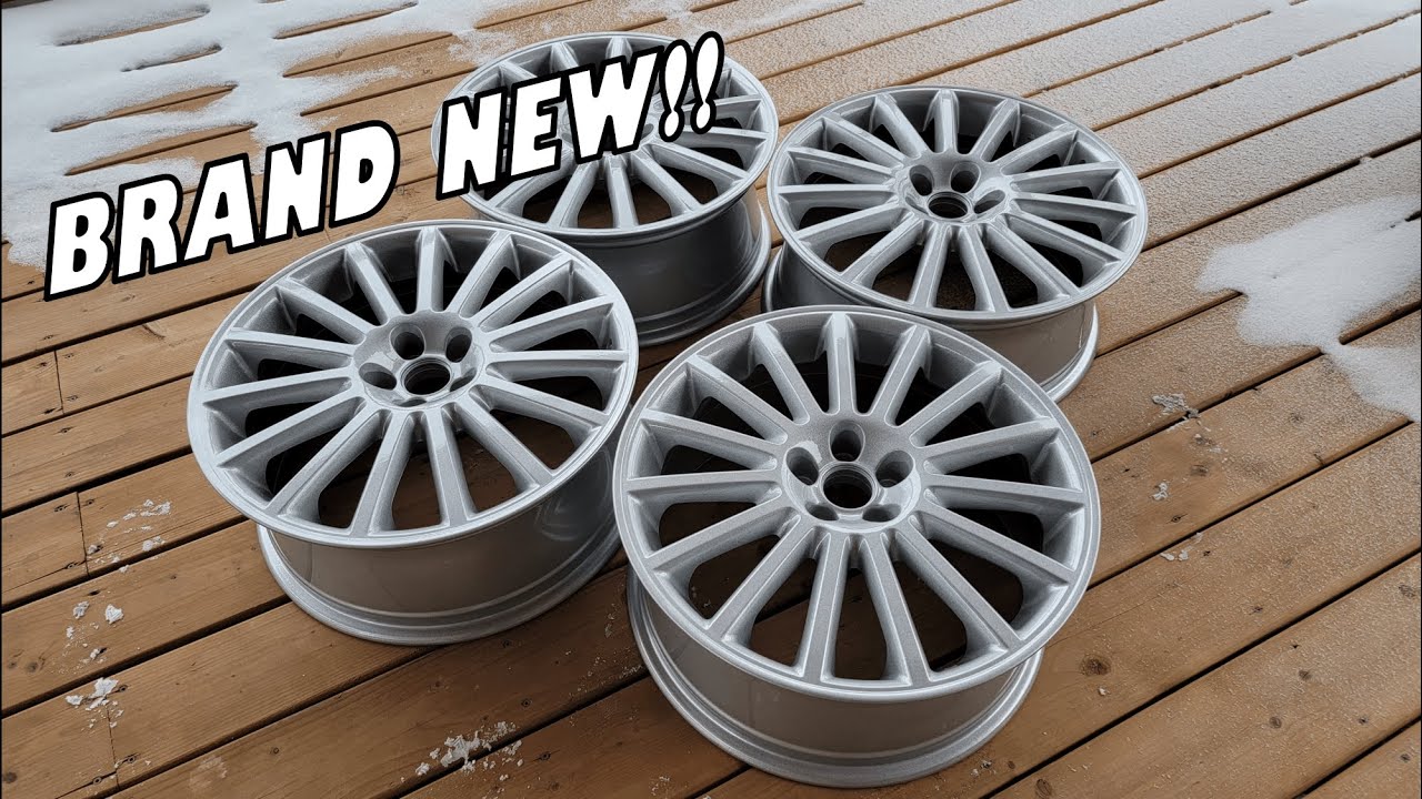 Powder coating wheels at home - Bringing my VW Mk4 R32 Aristo back to oem+ spec!!