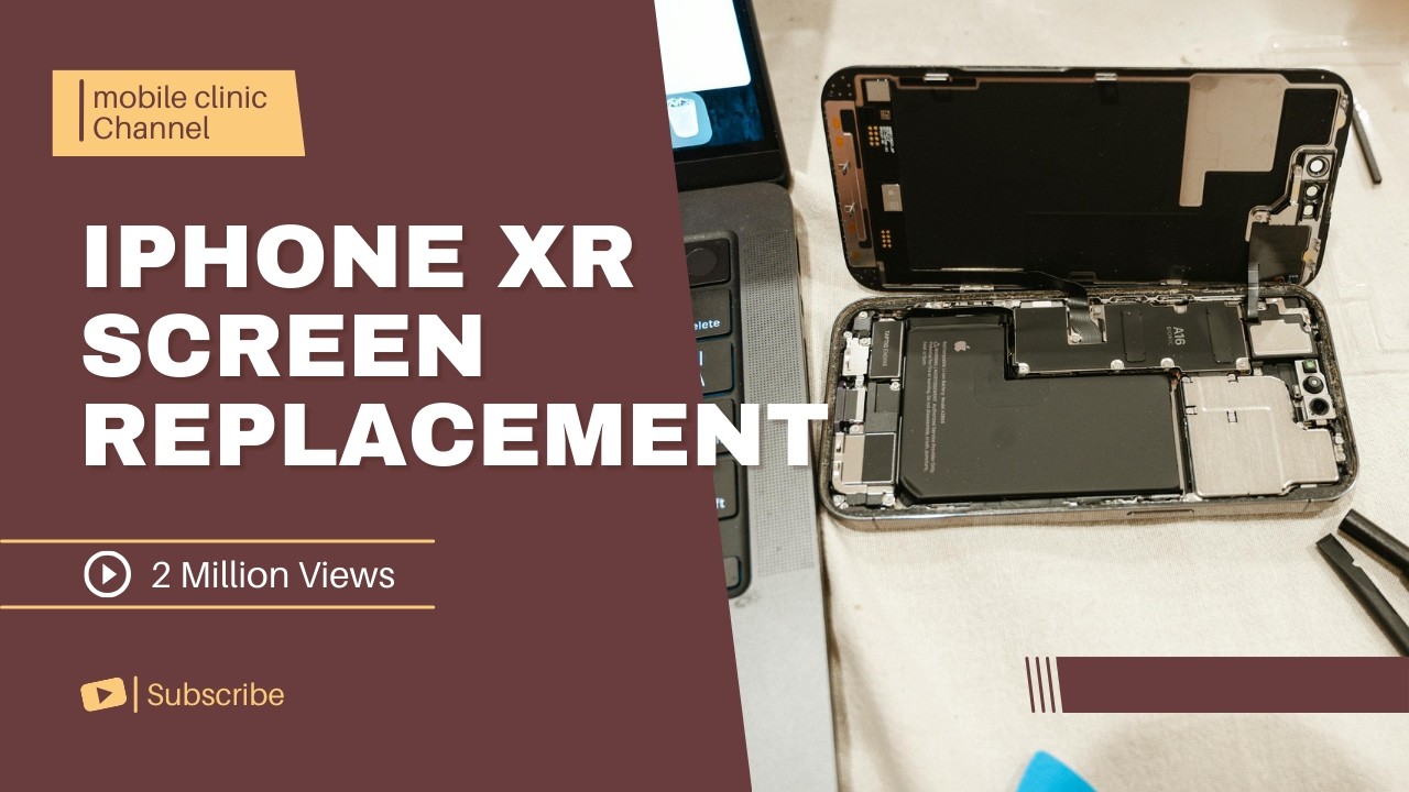 تغيير شاشة ايفون XR باحتراف | mobile clinic