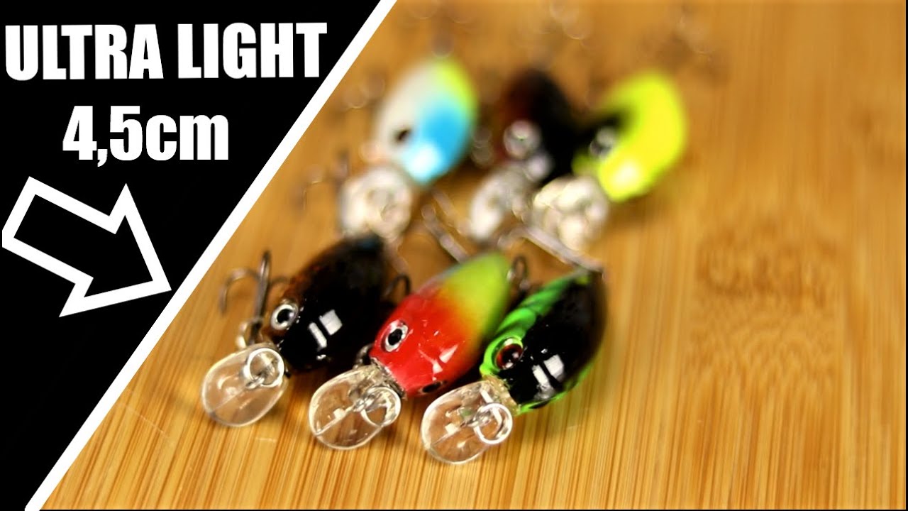 KIT 6 ISCA ARTIFICIAL MINI CRANK IMPORTADA CHINA ULTRA LIGHT 4.5cm SHOPEE