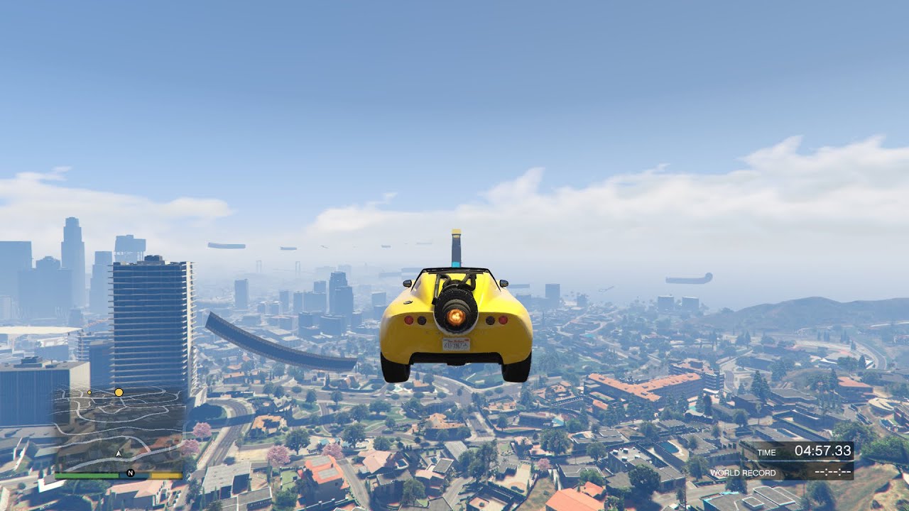 Gta 5 hard rocket voltic parkour race 99.999999% of people fail to complete this challenge