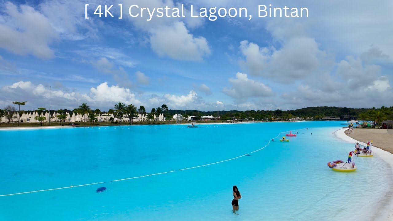 Bintan Crystal Lagoon Walking Tour | Indonesia [4K]