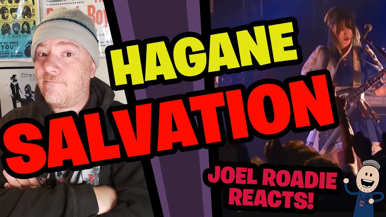 HAGANE - Salvation (LIVE Music Video) - Roadie Reacts