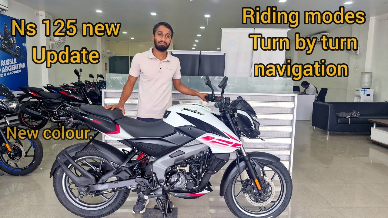 Ns125 new udate | turn by turn navigation | riding modes #bajaj #pulsar #ns125