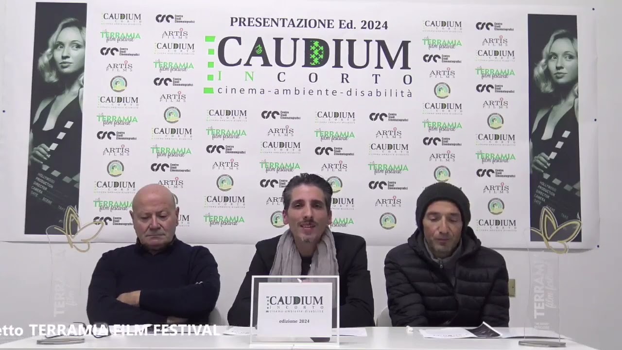 Associazione TERRAMIA _ Presentazione CAUDIUM IN CORTO 2024