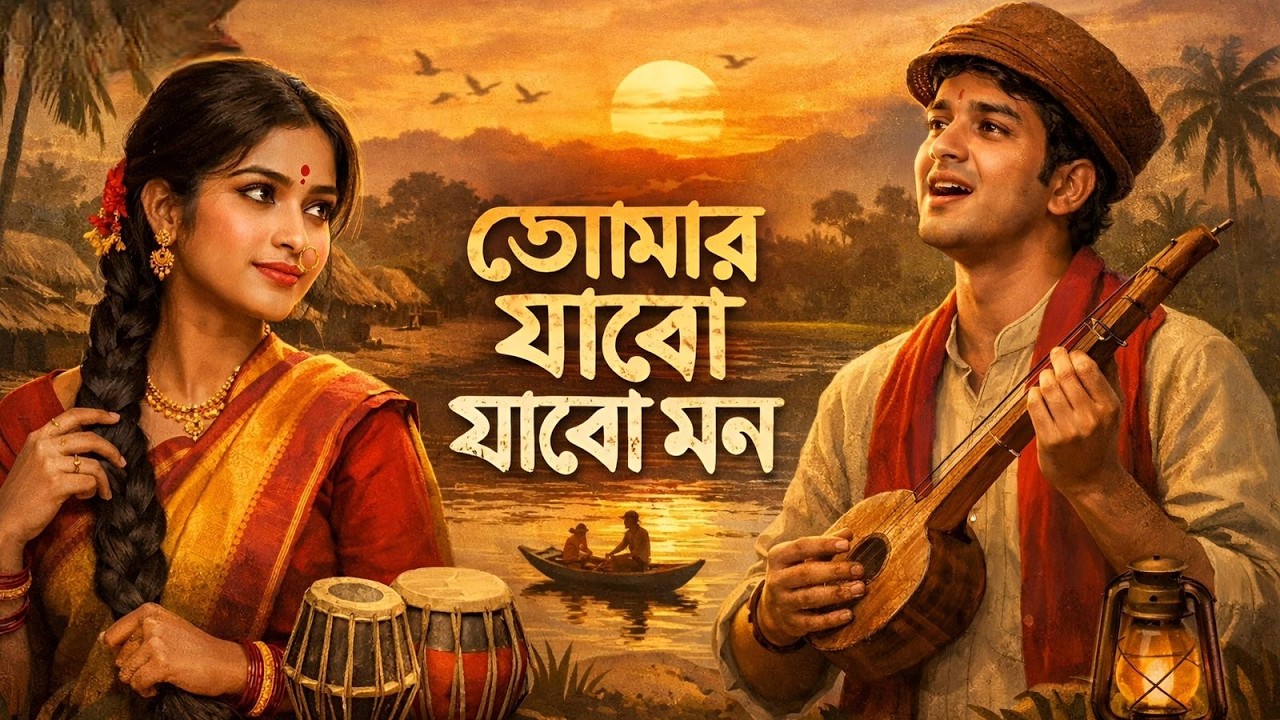 তোমার যাবো যাবো মন | Tomar Jabo Jabo Mon | Bangla Folk Song | Baul Gaan
