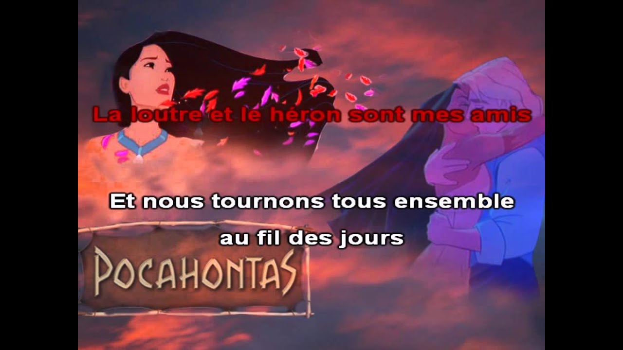 Pocahontas - L'air du vent [karaoké]