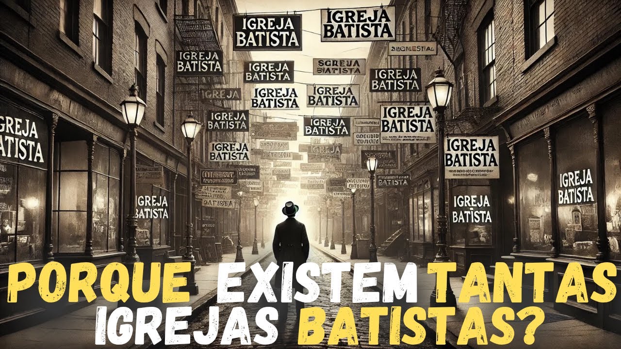 🧐 PORQUE EXISTEM TANTAS IGREJAS BATISTAS?