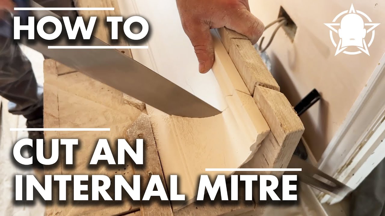 How to Cut an Internal Mitre in Plaster Coving | Pro Tips for a Perfect Finish