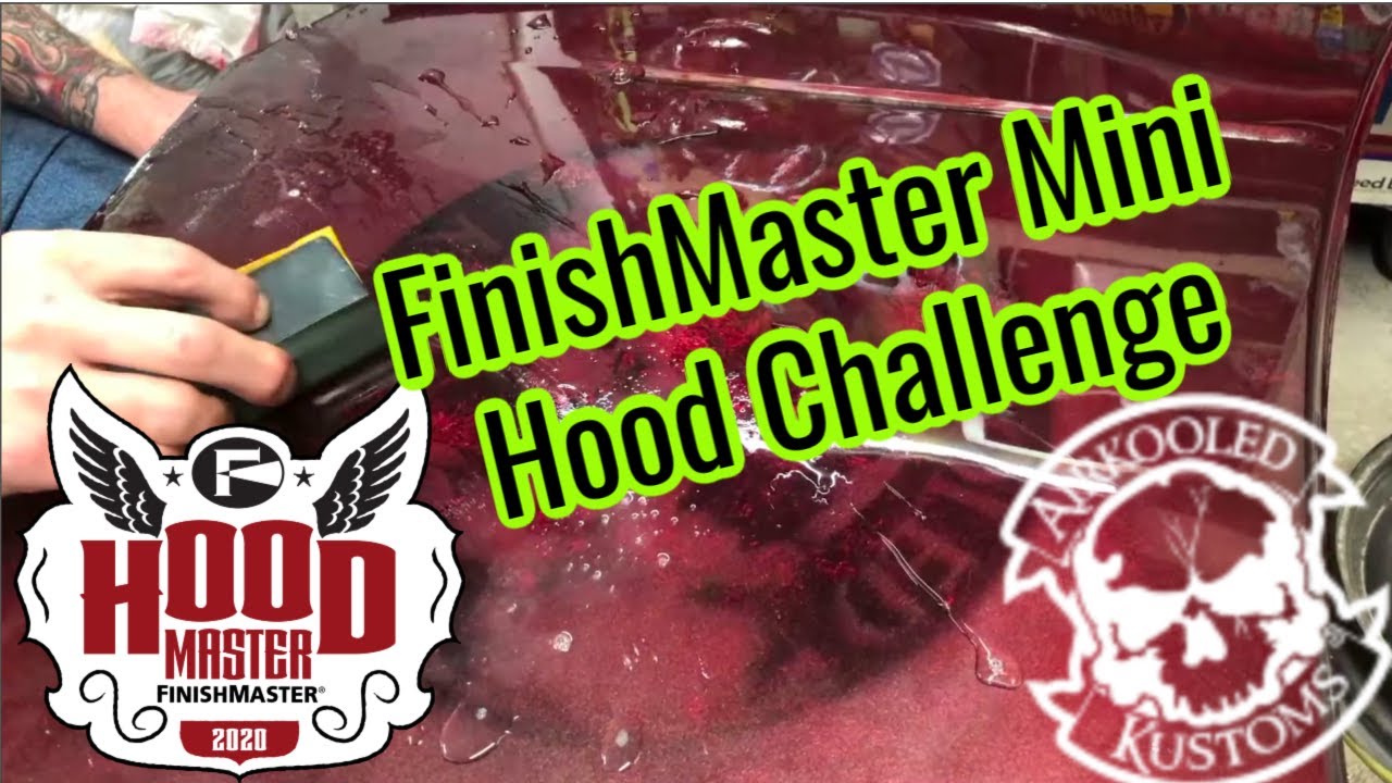 FinishMaster's Mini Hood Challenge  - Airkooled Kustoms #finishmaster #minihood #paint