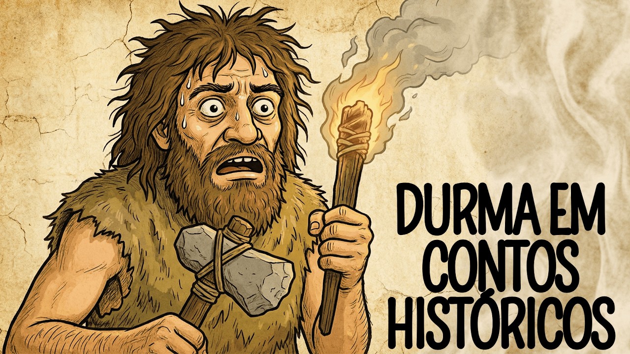 Como Era a Vida de um Homem das Cavernas (De Verdade) | Durma em Contos