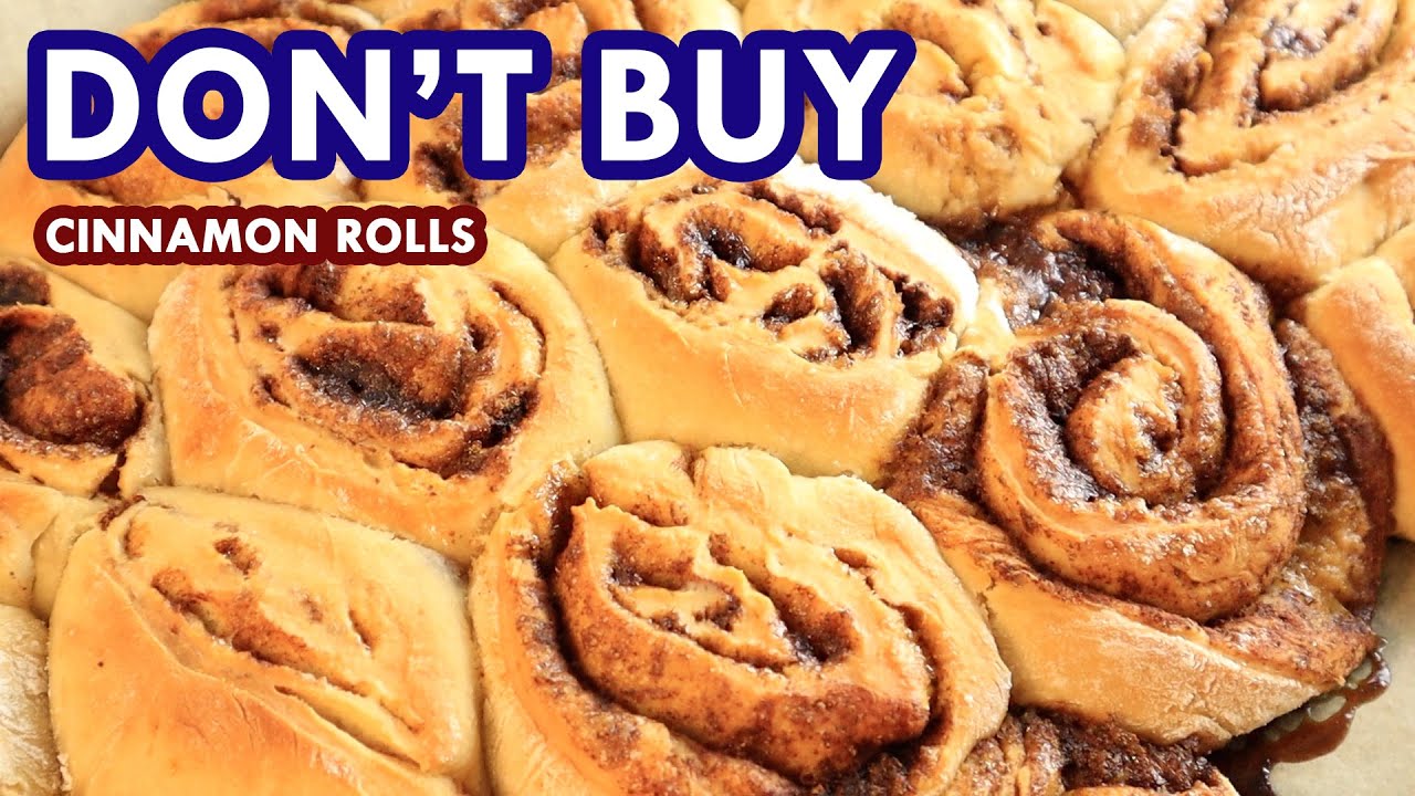 Easy Cinnamon rolls recipe VEGAN