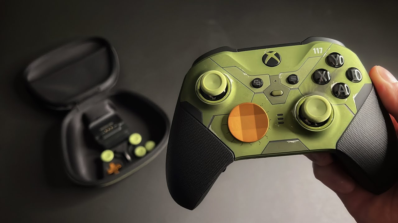 HALO Infinite Xbox Elite Series 2 Controller UNBOXING!! LIMITED EDITION