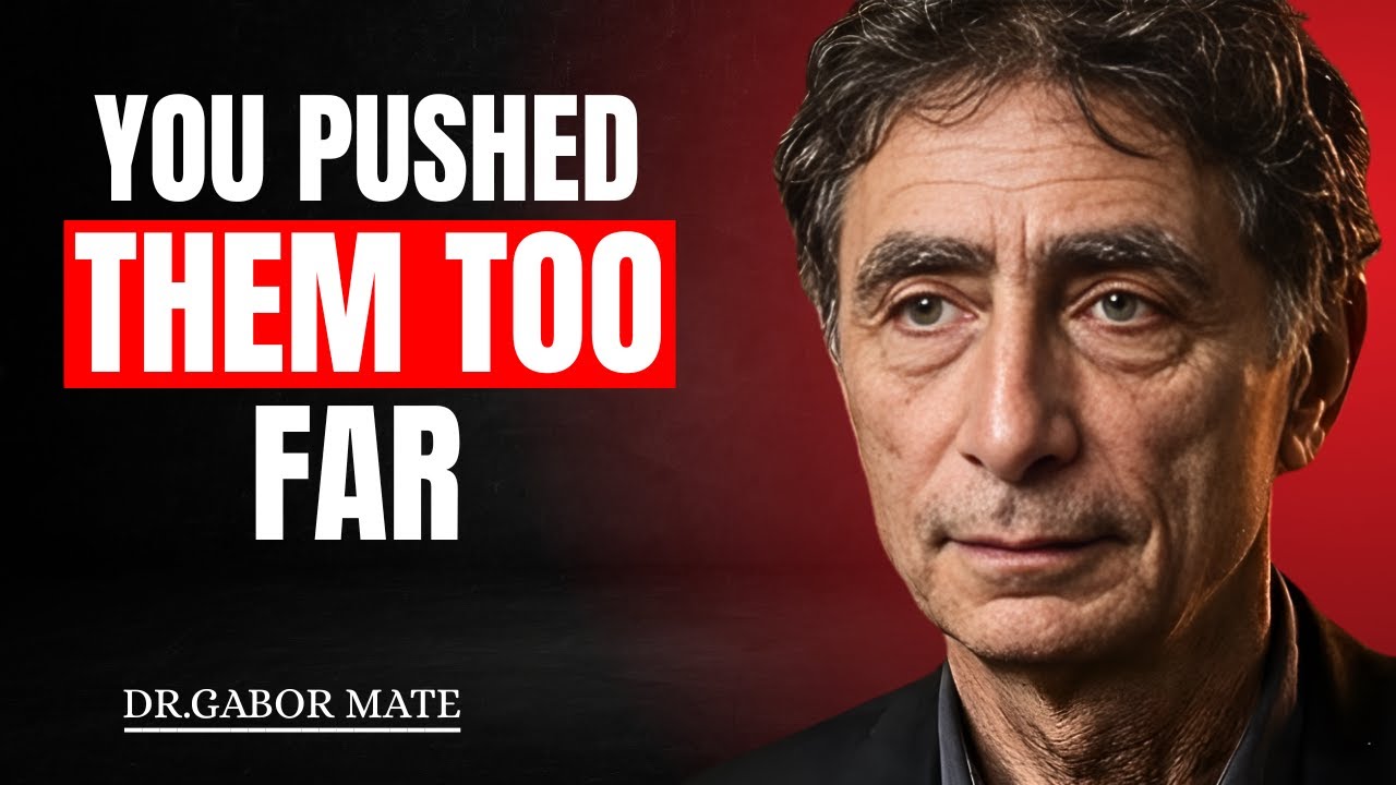 Do This to an Empath and They Will Disappear From Your Life| Gabor Mate Motivational Speech