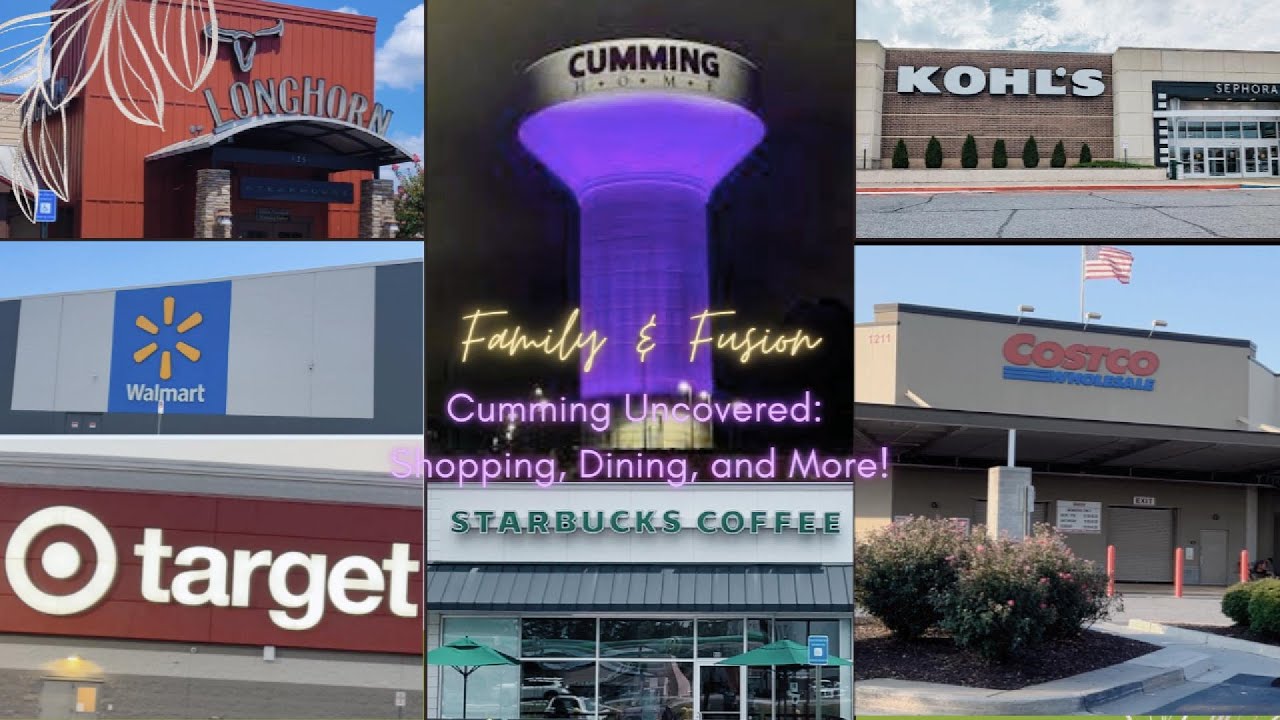 Cumming Uncovered: Shopping, Dining, and More!