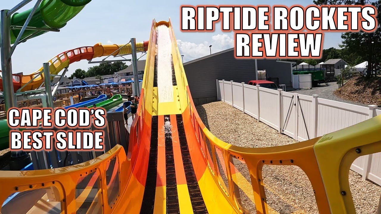 Riptide Rockets Review, Wicked Waves WhiteWater West Water Coaster | Cape Cod's Best Water Slide