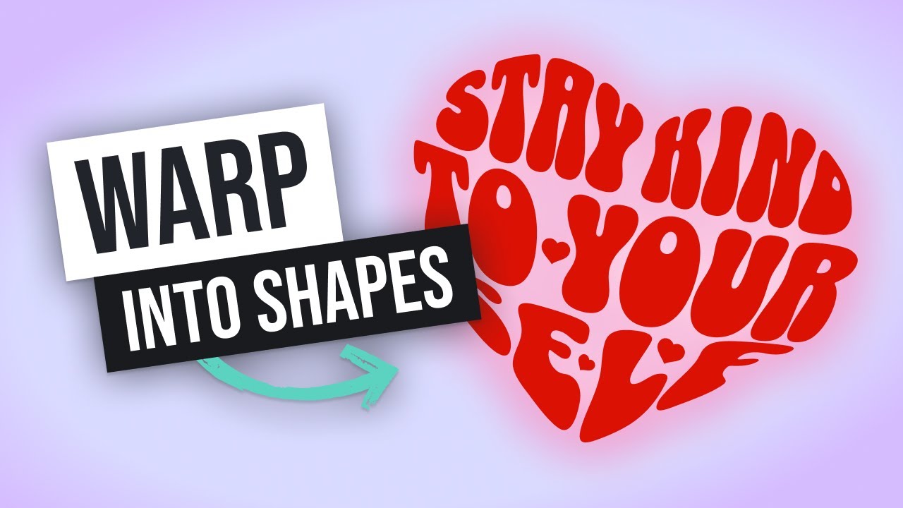 How To Distort Text Into Complex Shapes And Illustrations