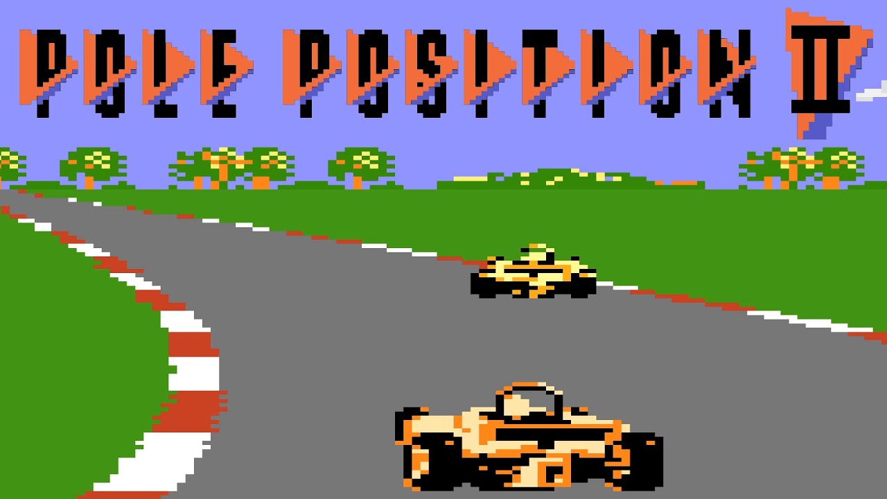 Pole Position II (Atari 7800)
