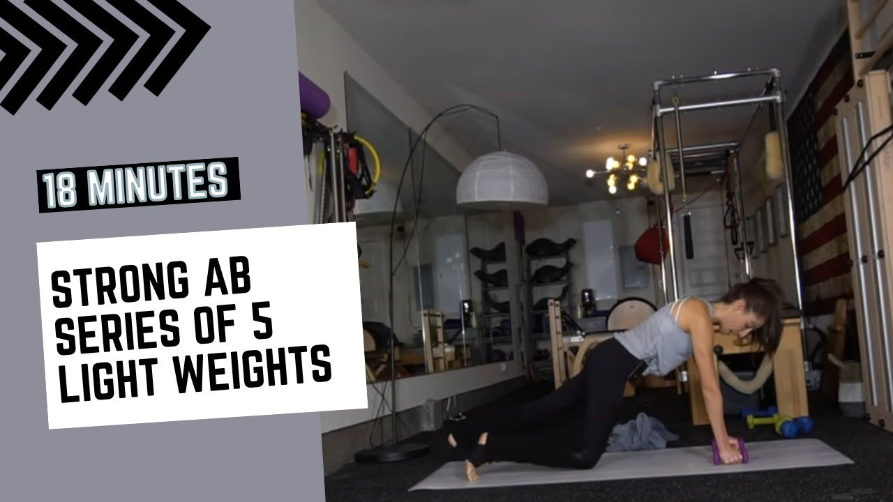 Strong Ab Series of 5 :) Pilates Strong®| How to get those sculpted ab muscles| 18 minute ab workout