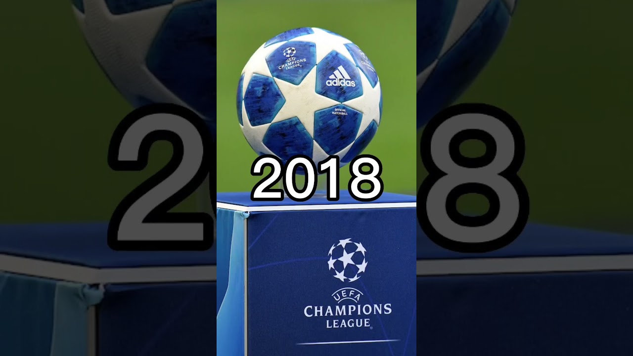 Champions League BALL 2012-2022 evolution#shorts#VIDfoot#championsleague