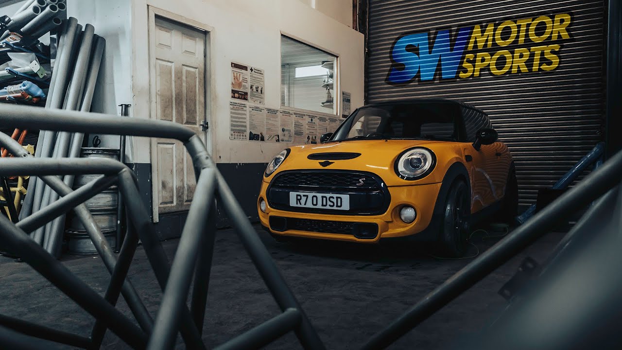 We drop our Mini at SW Motorsports | Roll Cage Time!