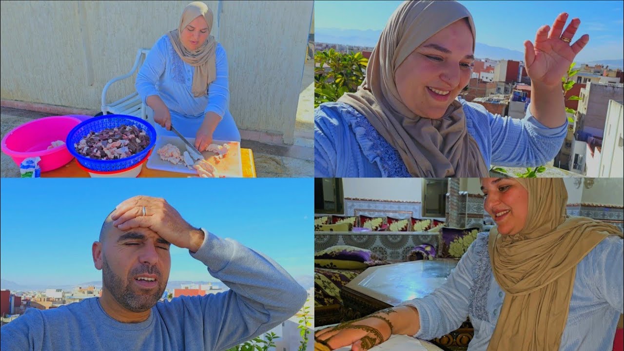 راضية بالفرحة حنات والعائلة كلها على الحفلة عولات🤩