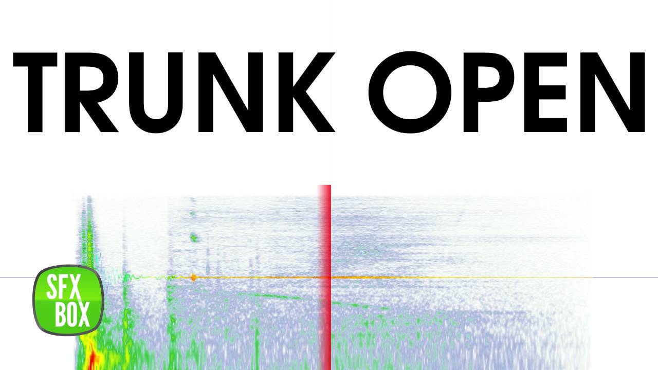Trunk Open Sound Effect