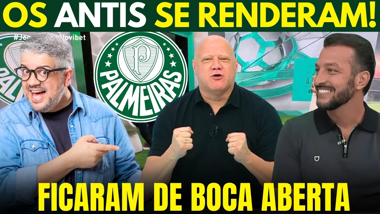 ATÉ OS RIVAIS ADMITIRAM! 😱 “O PALMEIRAS É EXEMPLO!” TIRARAM o CHAPÉU para o VERDÃO!