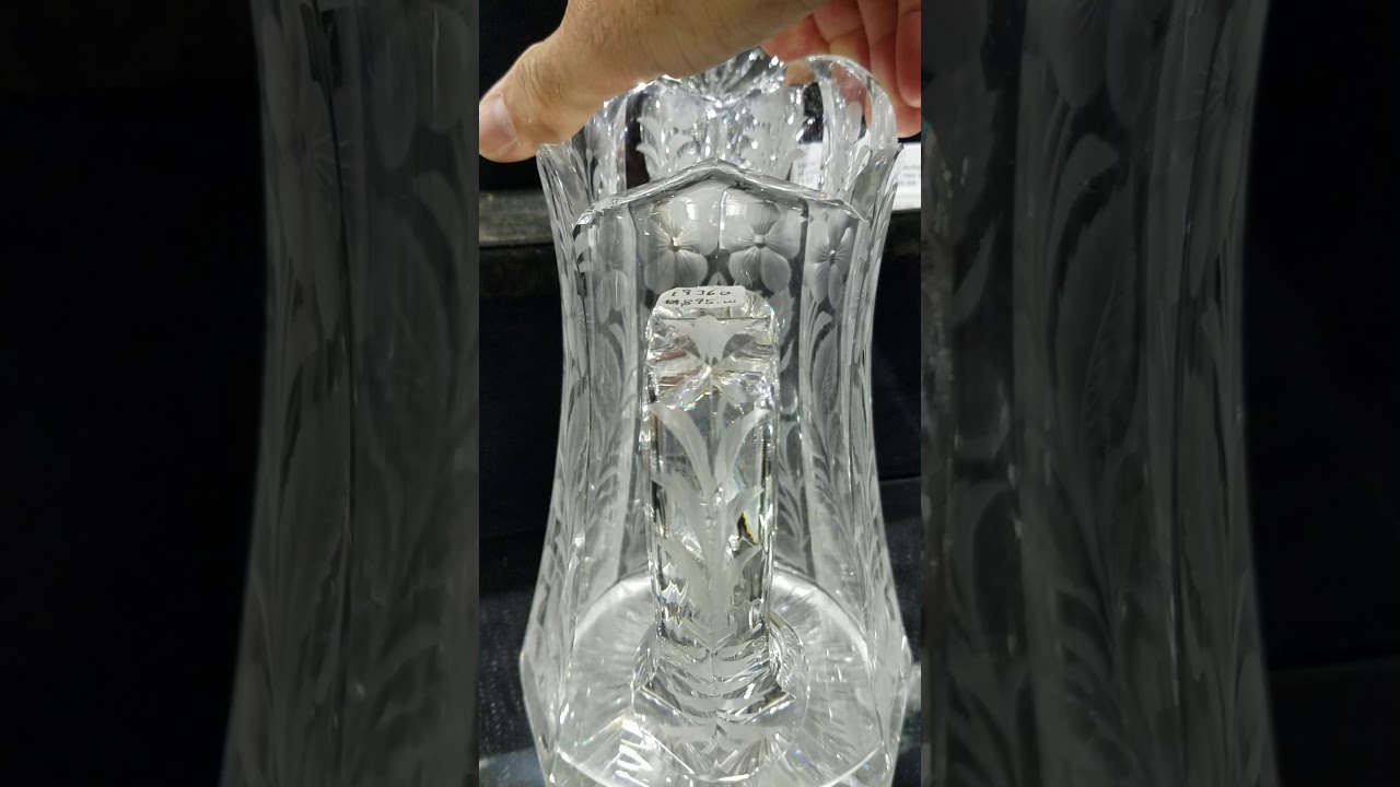 American Brilliant Cut Glass virtual all pitchers show 3