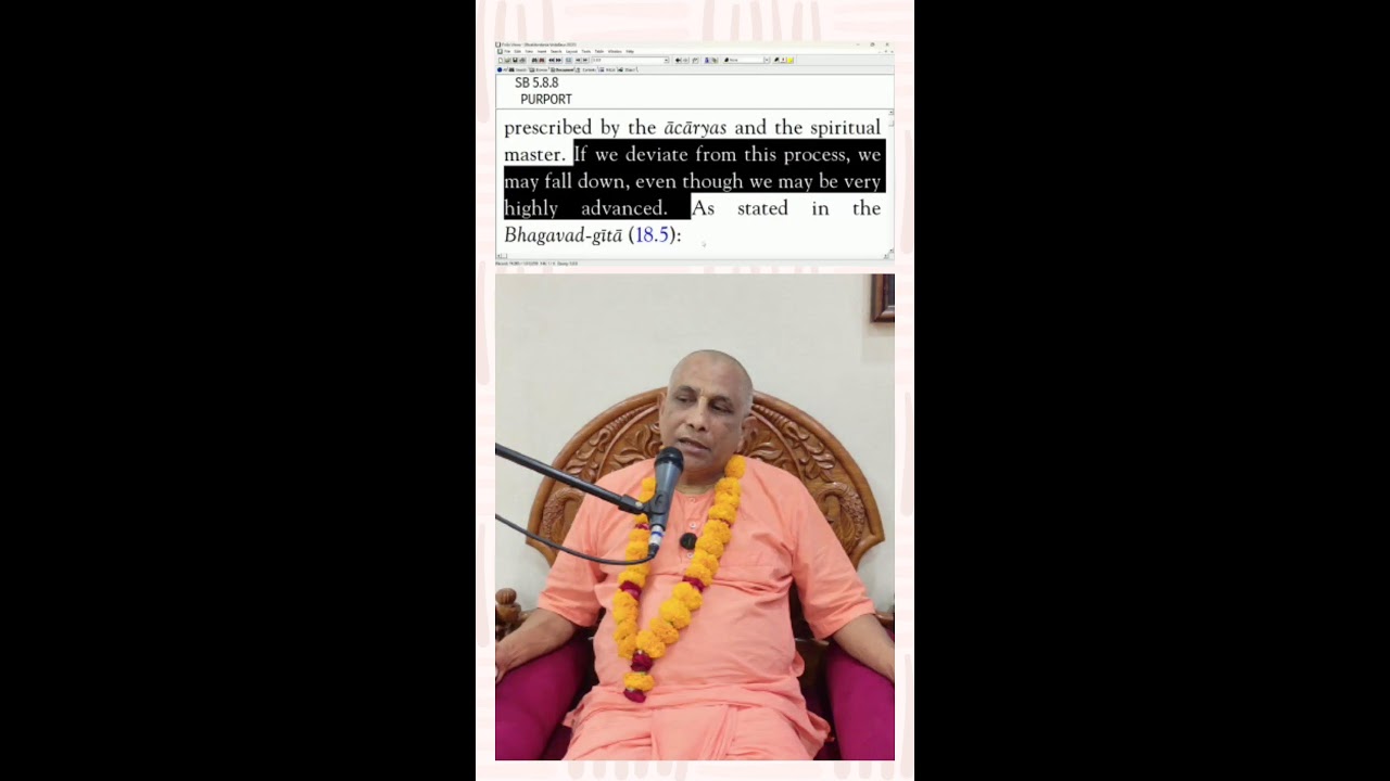Thursday Q&A session with HG Sundar Gopal Prabhu.
