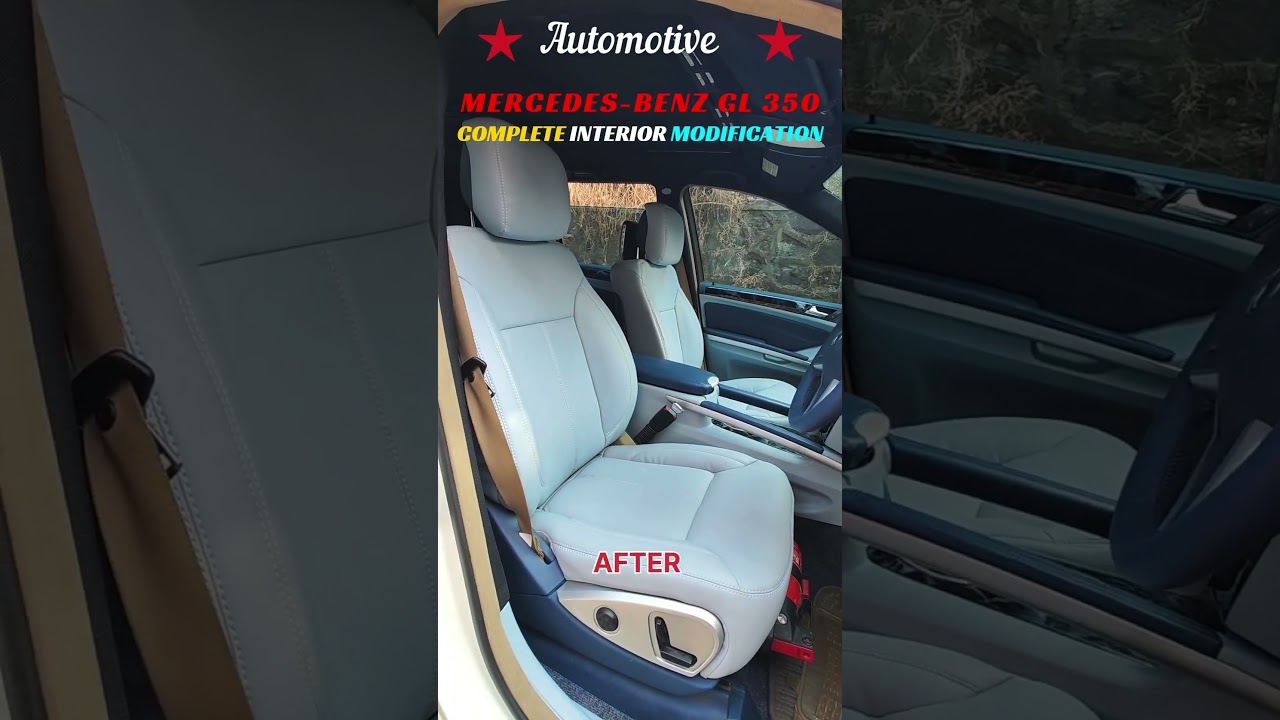 Mercedes-Benz GL 350 ✨ Ultimate Luxury Interior Upgrade | Complete Interior Modification by Orchis👌