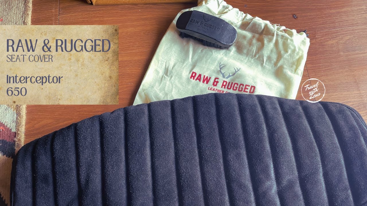 Raw and Rugged Seat Cover | Interceptor 650