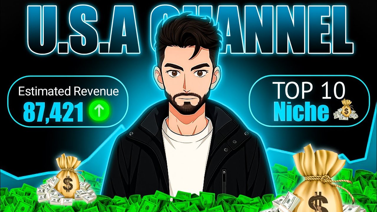 10 Best USA Faceless Niches 2025 | High RPM YouTube Ideas, AI Automation & Big Earnings